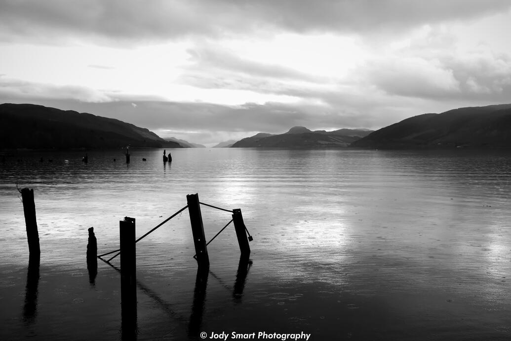 Black & White Photography - Loch Ness